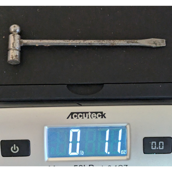 Small Steel Machinist Gunsmith Jeweler Watchmaker Mini Hammer Screwdriver - Picture 10 of 11
